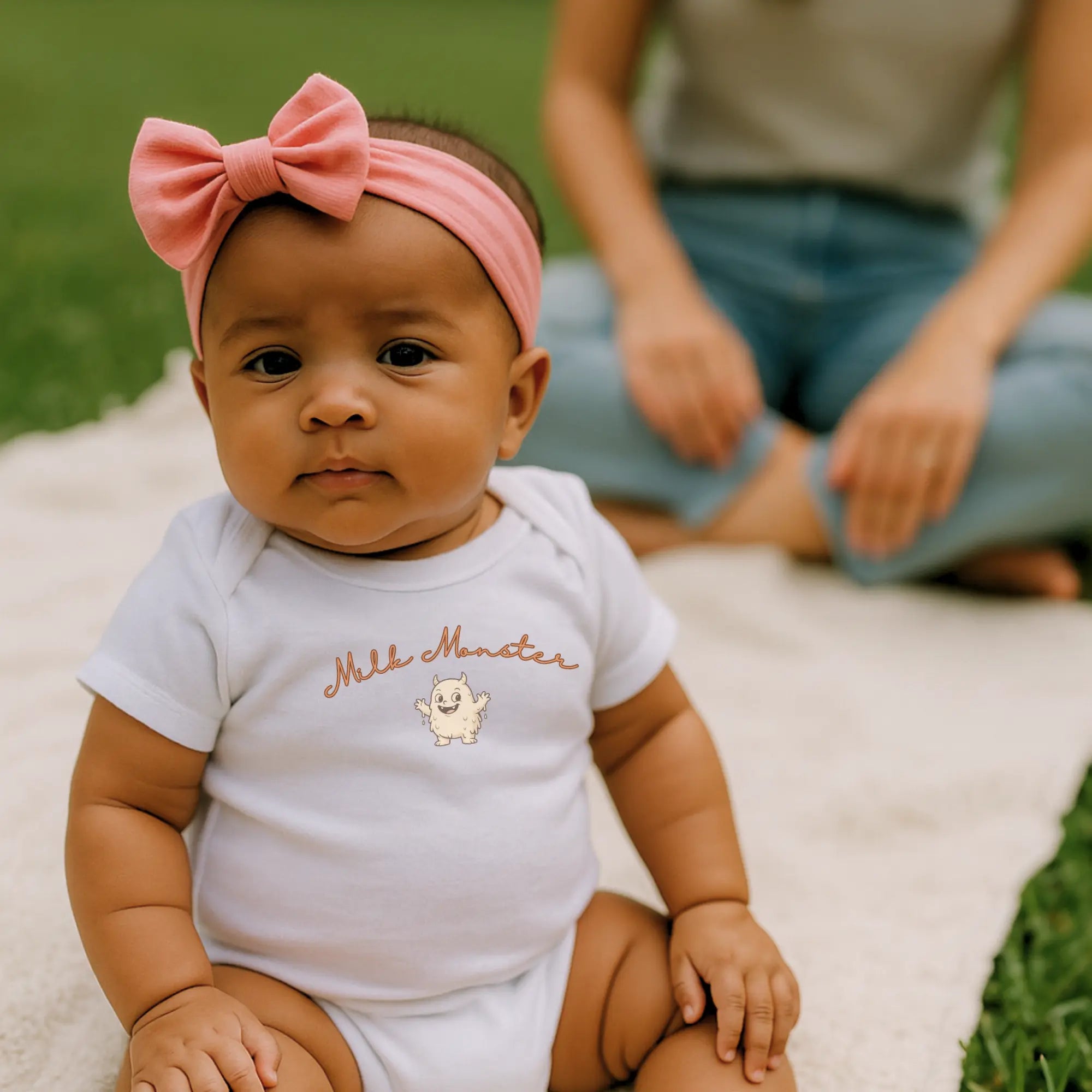 "Milk Monster Onesie Milk Drunk Club"