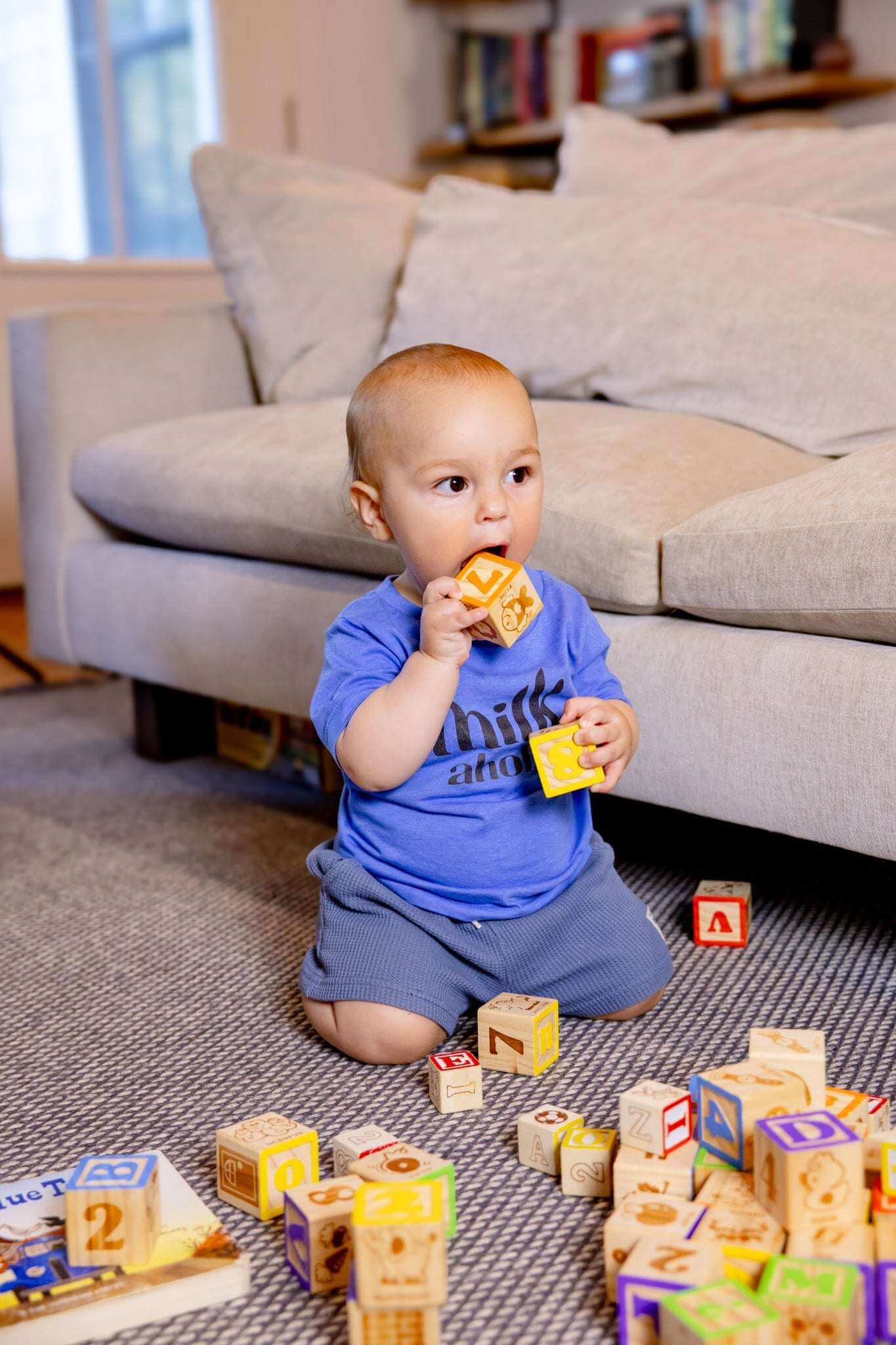 Milk-Aholic Toddler T-Shirt 2T-5T Milk Drunk Club