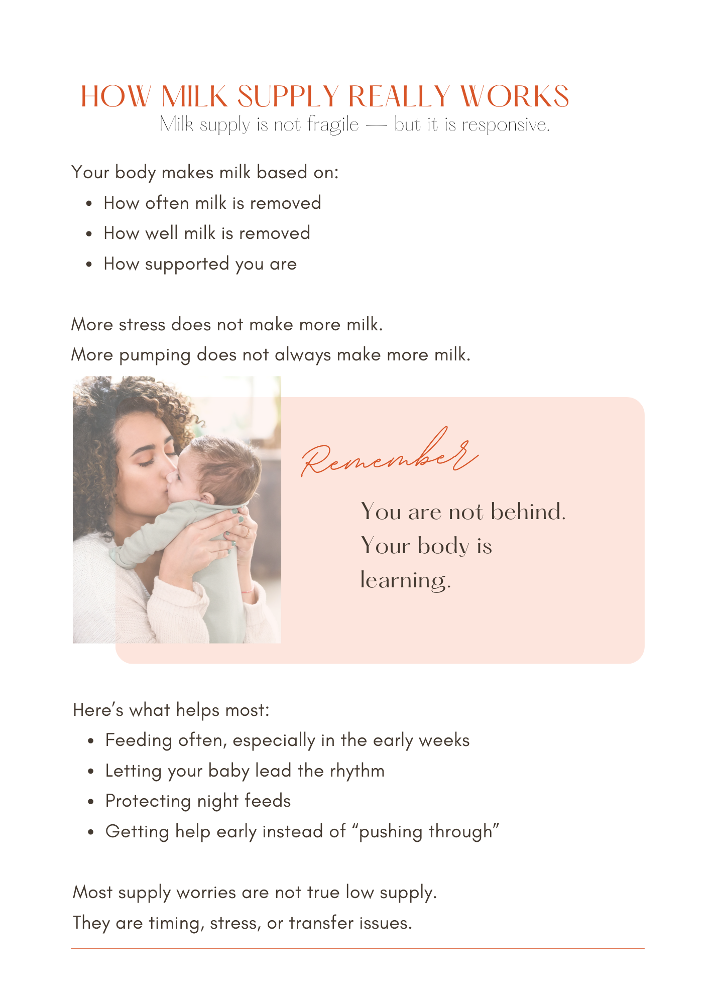 How to Protect Your Milk Supply Calm, preventative guidance for breastfeeding mothers who want clarity — not panic Digital Download · Instant Access Milk Drunk Club
