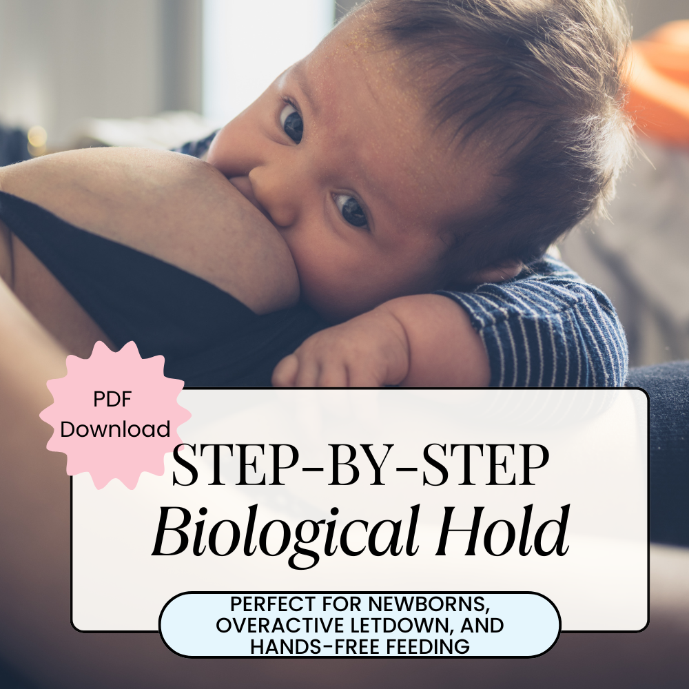 Laid-Back Breastfeeding Position Guide (Digital Download) Milk Drunk Club