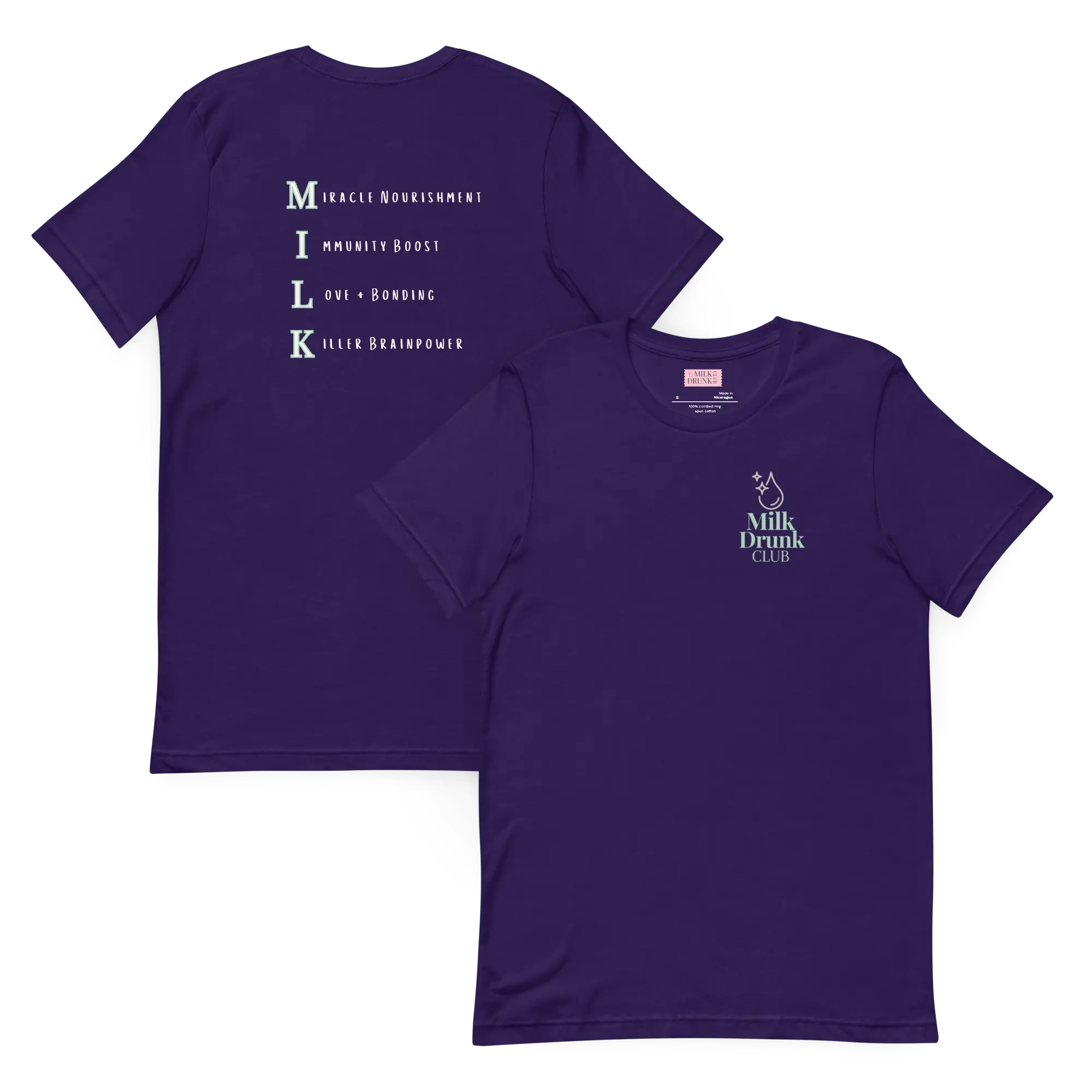 MILK Shirt Milk Drunk Club