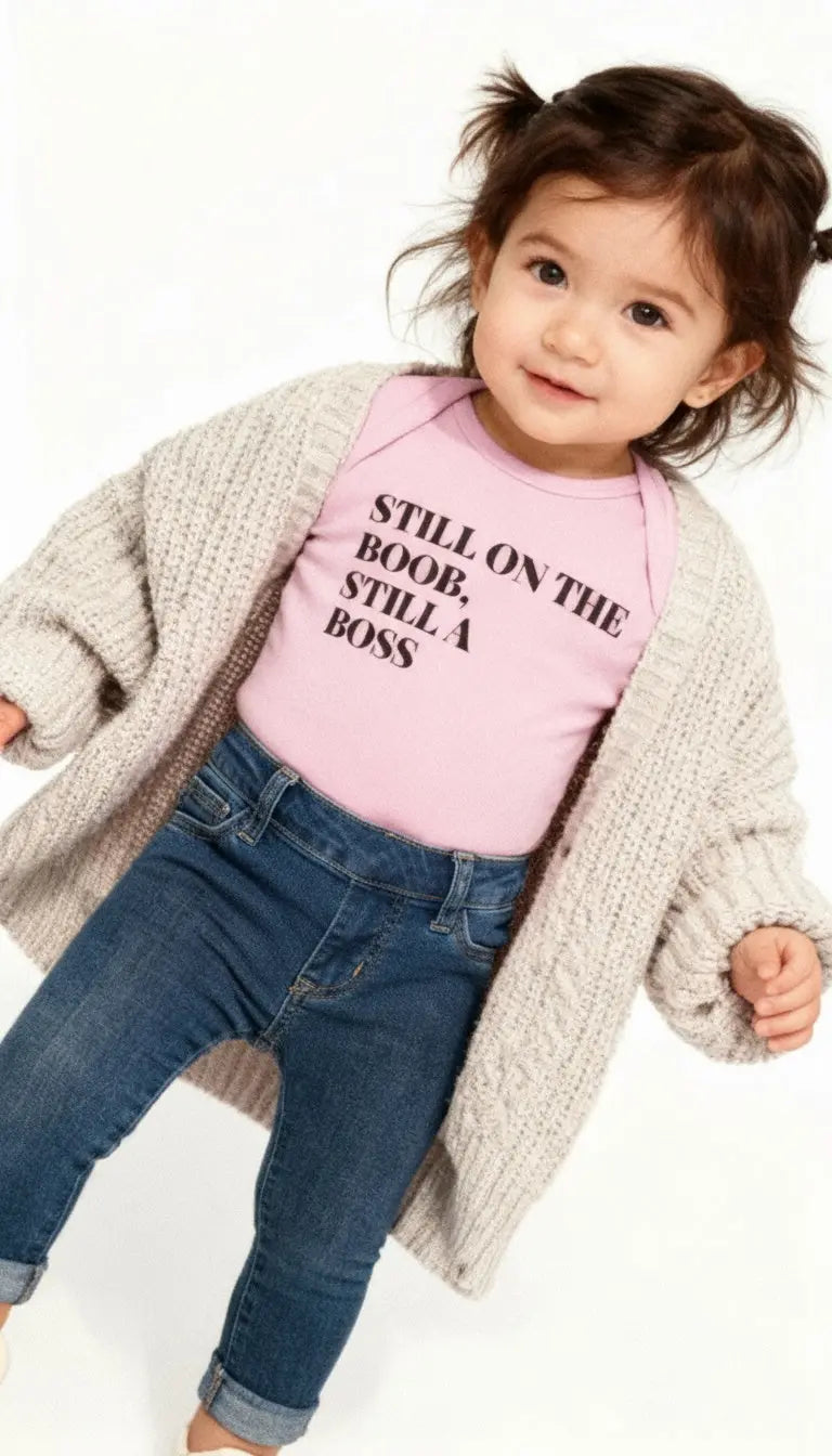 Still on the Boob, Still a Boss Onesie Milk Drunk Club