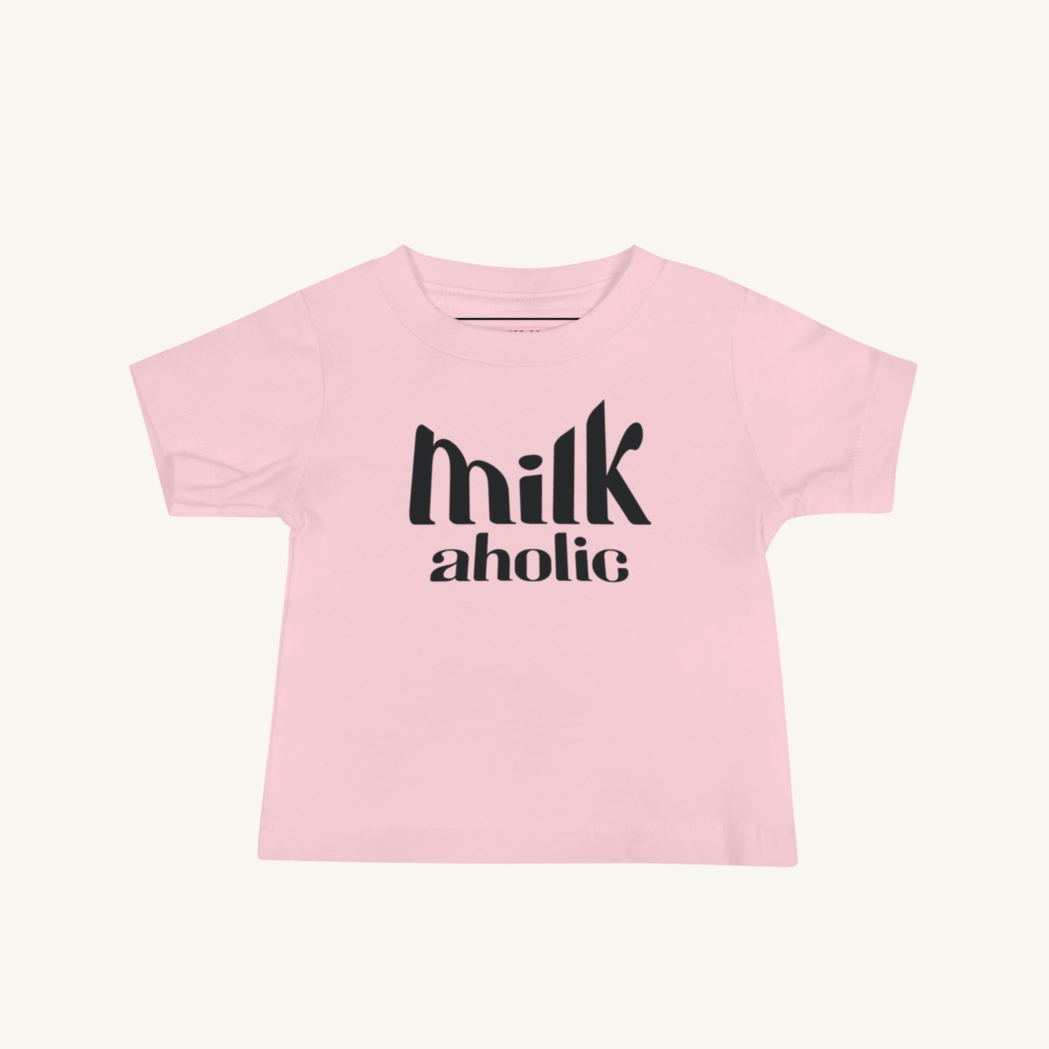 Milk-Aholic Toddler Shirt 6-24 months Milk Drunk Club