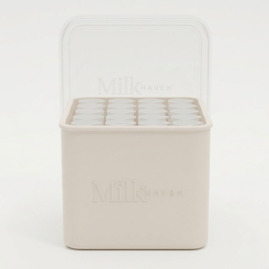 MilkHaven Complete Reusable Breast Milk Storage System Milk Drunk Club