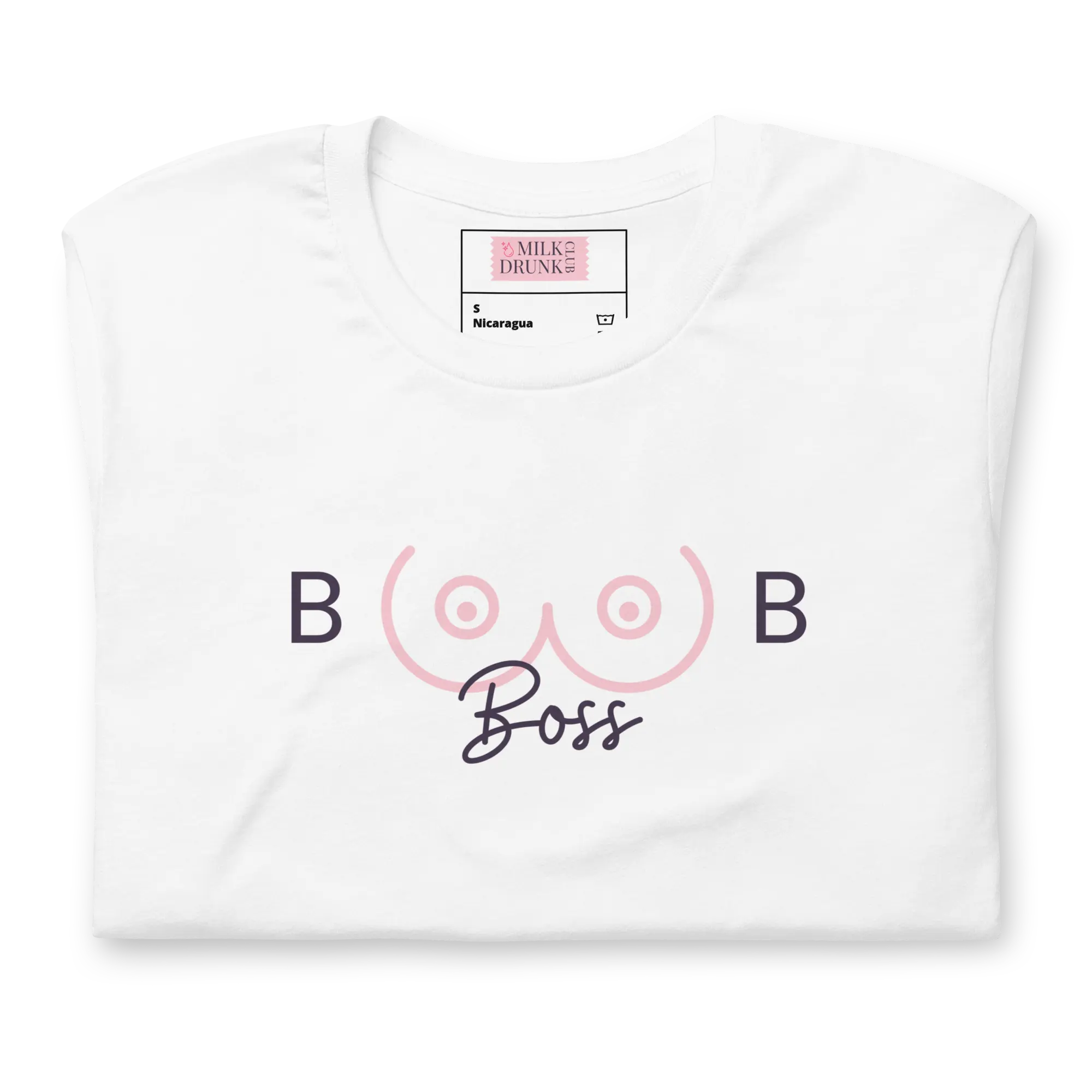 Boob Boss Shirt Milk Drunk Club